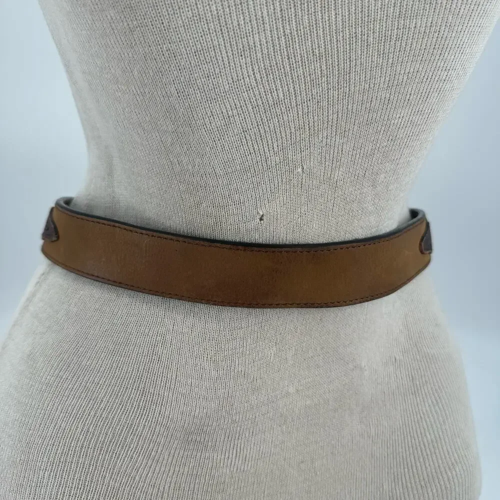 Vintage small western belt